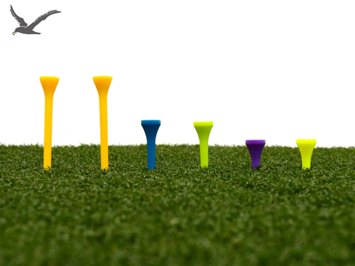 Golf tee pikkuse valik